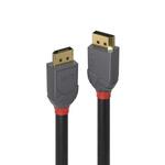 Lindy DisplayPort 1.4 Cable, Anthra Line, 0.5m