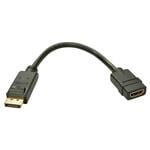 Lindy DisplayPort to HDMI Adapter Cable