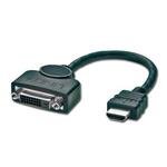 Lindy DVI-D Female to HDMI Male Adapter - 0.2m
