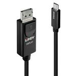 Lindy 2m USB Type C to DisplayPort 4K60 Adapter Cable
