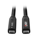 Lindy 10m USB 3.2 Gen 2 Andamp; DP 1.4 Type C Hybrid Cable