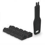 Lindy RJ45 Port Locks Black, 10x plus 1 Key
