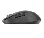 Logitech Signature M650 L for Business Mouse, right-handed, 5 buttons, wireless 2.4 GHz, Bluetooth, graphite