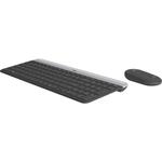 Logitech Slim MK470 Keyboard Andamp; Mouse - English UK - USB Wireless RF