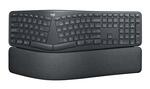 Logitech Ergo K860 for Business,  Full-size 100%. Keyboard style: Curved RF Wireless plus Bluetooth