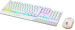 MSI VIGOR GK30 COMBO WHITE UK RGB MEMchanical Gaming Keyboard plus Clutch GM11 Gaming Mouse