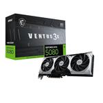MSI NVIDIA GeForce RTX 5080 Ventus 3X OC PLUS 16GB GDDR7 Graphics Card