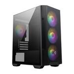 MSI MAG Forge M100R Tempered Glass ARGB Black Mini Tower Chassis