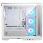 MSI MAG PANO M100R PZ White Micro-ATX Tower Case