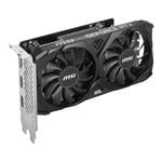 MSI NVIDIA GeForce RTX 3050 Ventus 2X E OC 6GB GDDR6 Graphics Card