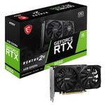 MSI NVIDIA GeForce RTX 3050 Ventus 2X E OC 6GB GDDR6 Graphics Card