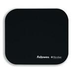 Fellowes Black Mouse Pad With Microban Protection