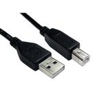 Cables Direct USB Data Transfer Cable - 50 cm - Type A Male USB - Type B Male USB