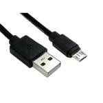 Cables Direct 3 m USB Data Transfer Cable - Type A Male USB - Type B Male Micro USB
