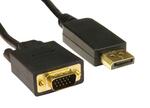 DisplayPort To VGA Cable 1M