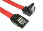 Straight - Right Angle Latching SATA Cable - 45cm