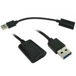 USB 3.0 Type A M Type C F to Cable
