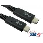 USB4 0.8m Certified USB4 40Gbps Cable