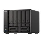QNAP TS-H973AX-8G 9 x Total Bays SAN/NAS Storage System - 5 GB Flash Memory Capacity - AMD Ryzen Quad-core 4 Core 2.20 GHz - 8 GB RAM - DDR4 SDRAM Tower - Serial A