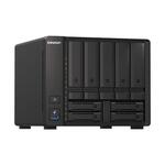 QNAP TS-H973AX-8G 9 x Total Bays SAN/NAS Storage System - 5 GB Flash Memory Capacity - AMD Ryzen Quad-core 4 Core 2.20 GHz - 8 GB RAM - DDR4 SDRAM Tower - Serial A