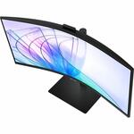 Samsung ViewFinity S6 S34C652VAU 34inch Class Webcam UW-QHD Curved Screen LED Monitor - 21:9 - Black