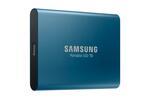 Samsung T5 500GB External Solid State Drive SSD - Blue