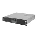 Silverstone RM23-502-MINI 2U dual 5.25inch drive bay Micro-ATX rackmount industrial server chassis with USB 3.1 Gen1 interface