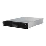 Silverstone RM23-502 2U dual 5.25inch drive bay Micro-ATX rackmount industrial server chassis with USB 3.1 Gen1 interface
