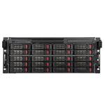 Silverstone RM43-320-RS 4U 20-bay rackmount storage server chassis with Mini-SAS HD SFF-8643 12 Gb/s interface