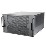Silverstone RM600 6U Rackmount Chassis featuring Dual PSU Compatibility and Triple 360mm Radiator Support
