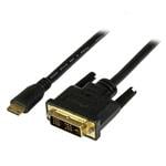 2m Mini HDMI to DVI-D Cable - M/M