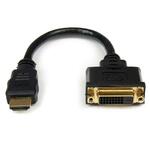Startech 8And#34; HDMI M to DVI-D F Video cable adaptor