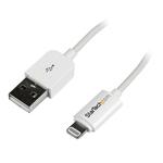 Startech 2m 6ft Long White Apple® 8-pin Lightning Connector to USB Cable