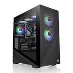 Thermaltake Divider 370 Tempered Glass ARGB Black Tower Chassis
