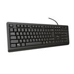 Trust TK-150 Keyboard - Cable Connectivity - USB 2.0 Type A Interface - English UK - QWERTY Layout
