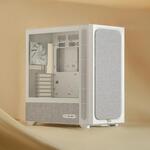 TRYX FLOVA F50 Mid Tower Chassis With Crossflow Fan - White