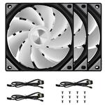 TRYX ROTA SL 120 ARGB Black Reverse Triple Fan Pack - 120mm