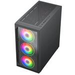 Vida Lucid Black ARGB Gaming Mini Tower Chassis