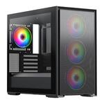 Vida Notus Black ARGB Gaming Mini Tower Chassis