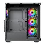 Vida Solus Black ARGB Gaming Tower Chassis