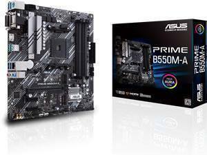ASUS PRIME B550M-A AMD B550 Chipset Socket AM4 Micro-ATX Motherboard