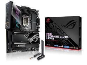ASUS ROG Maximus Z690 Hero Intel Z690 Chipset Socket 1700 Motherboard                                                                                              