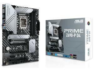ASUS PRIME Z690-P D4 Intel Z690 Chipset Socket 1700 Motherboard                                                                                                    