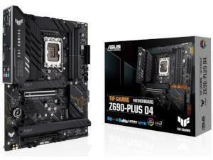 ASUS TUF Gaming Z690-PLUS D4 Intel Z690 Chipset (Socket 1700) Motherboard                                                                                            