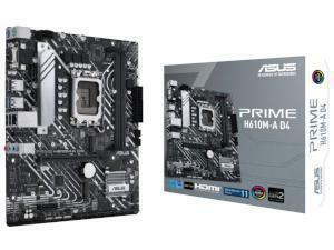 ASUS PRIME H610M-A D4 Intel H610 Chipset (Socket 1700) Motherboard