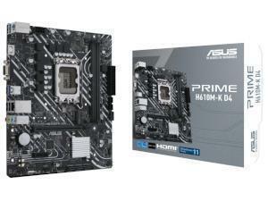 ASUS PRIME H610M-K D4 Intel H610 Chipset Socket 1700 Motherboard                                                                                                   