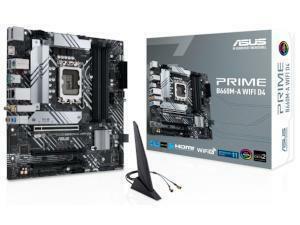 ASUS PRIME B660M-A D4 WiFi Intel B660 Chipset (Socket 1700) Motherboard