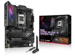 ASU ROG Strix X670E-E Gaming Wifi AMD X670E Chipset Socket AM5 ATX Motherboard                                                                                     