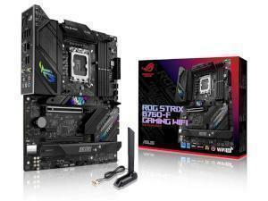 ASUS ROG Strix B760-F Gaming WIFI Intel B760 Chipset Socket 1700 ATX Motherboard                                                                                   