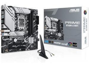 ASUS Prime B760M-A WIFI Intel B760 Chipset Socket 1700 Micro ATX Motherboard                                                                                       
